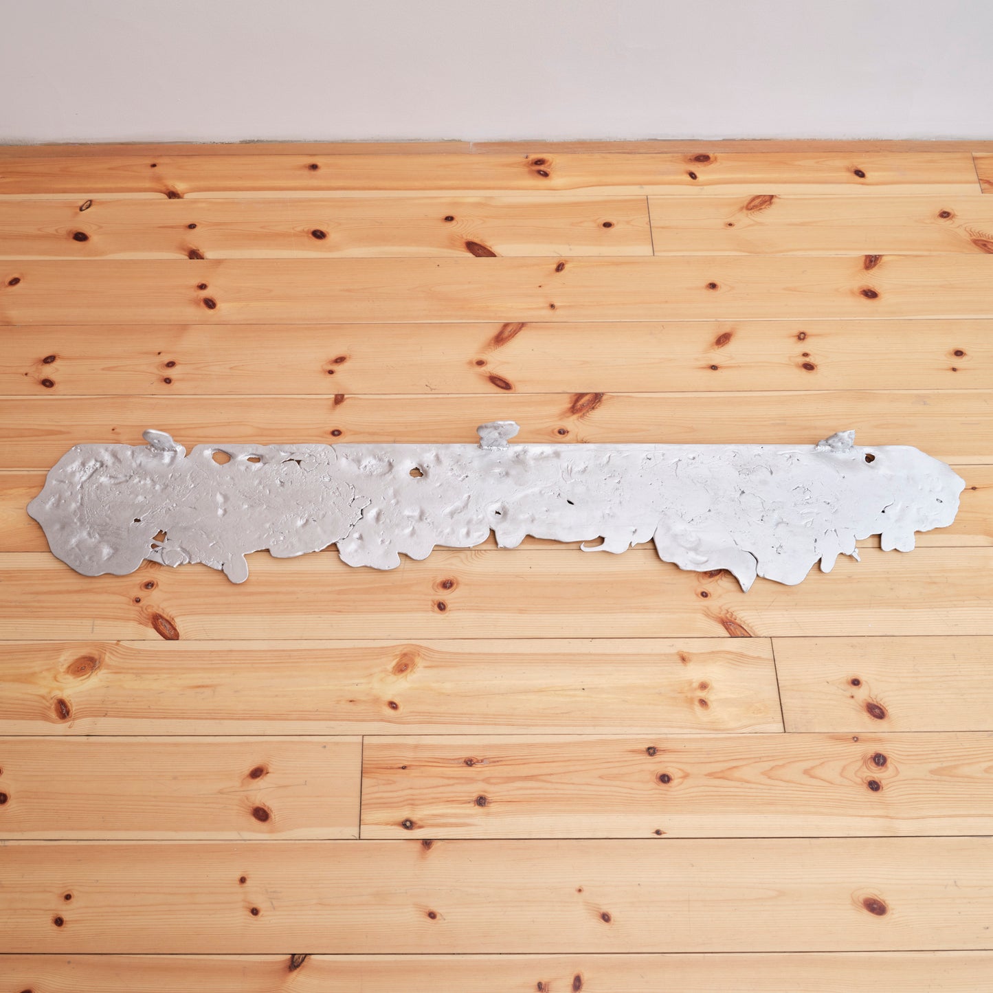 Aluminum wall shelf (XL) by Alfred Sahlén