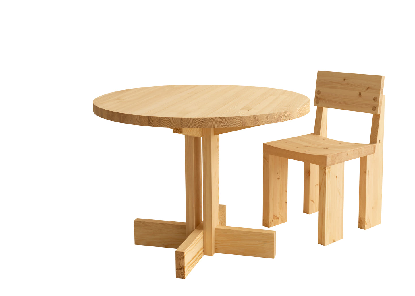 Vaarni: 001 Dining Table Round