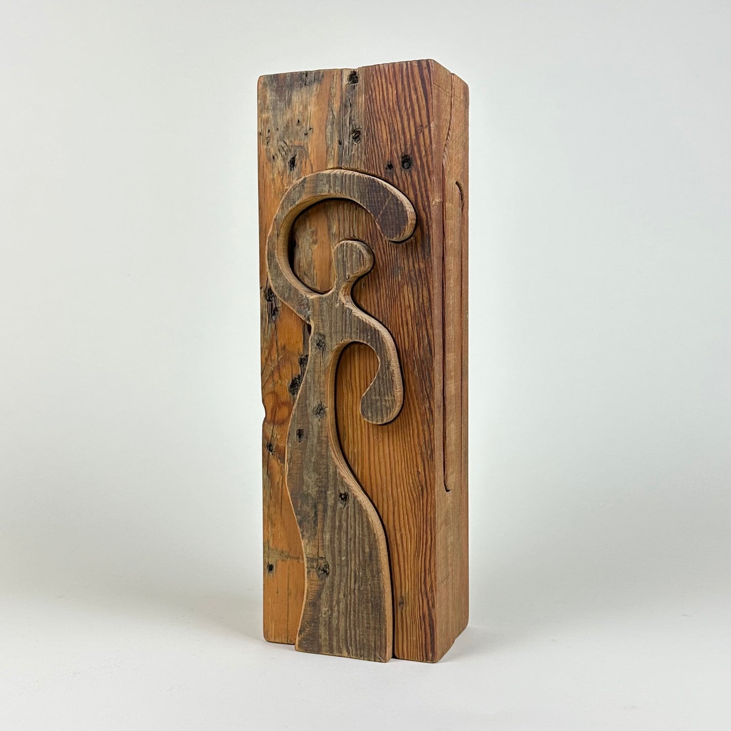 Wooden puzzle/sculpture by Gunnar Kanevad