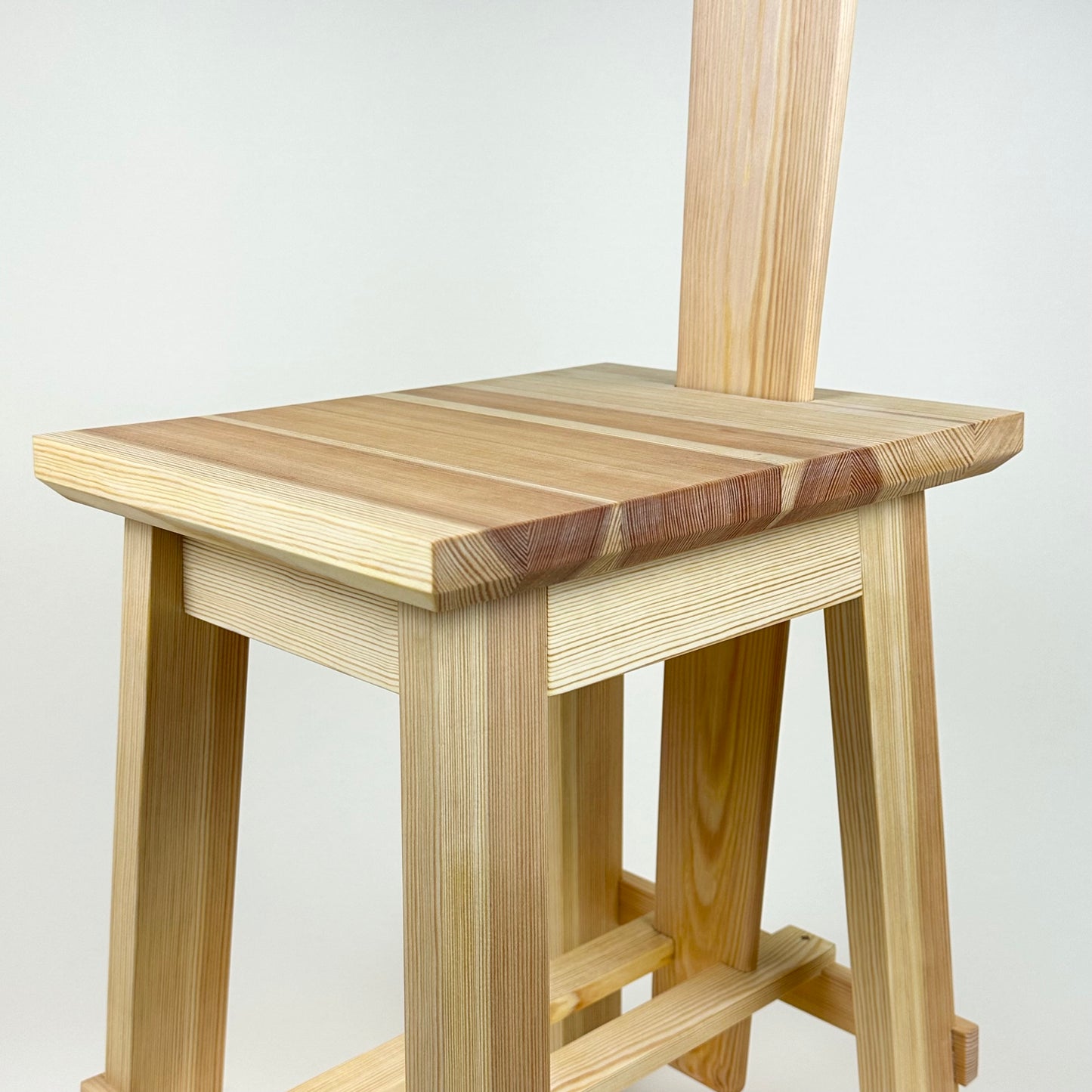 Handmade wooden chair by Pål Rodenius
