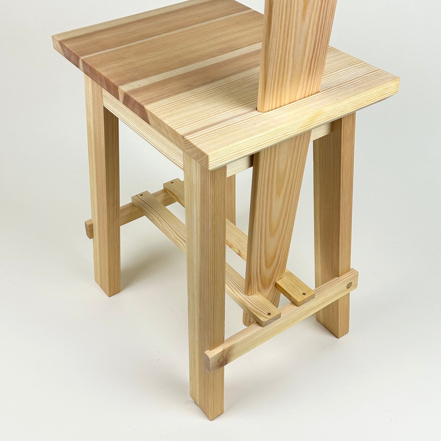 Handmade wooden chair by Pål Rodenius