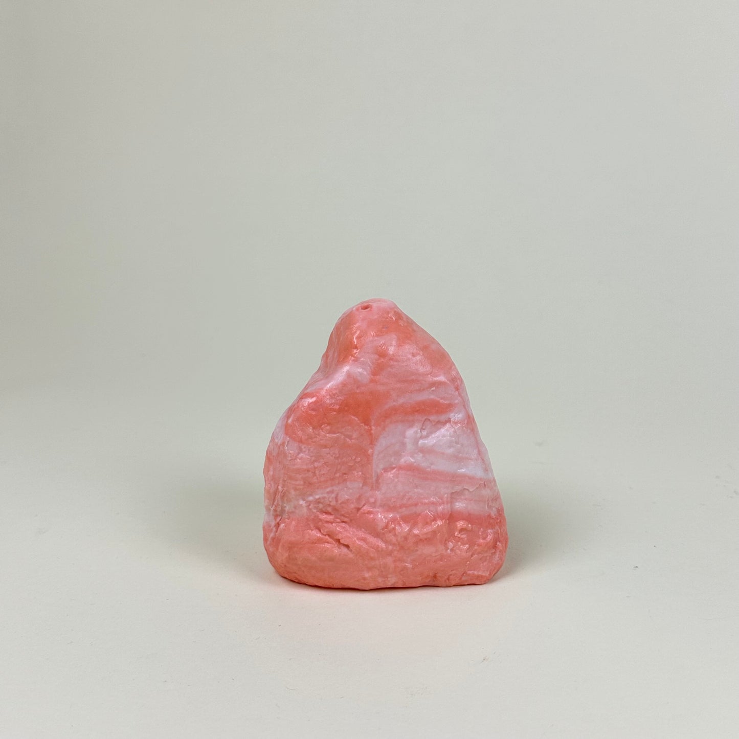 Apricot and white salt shaker by Emma Friberg