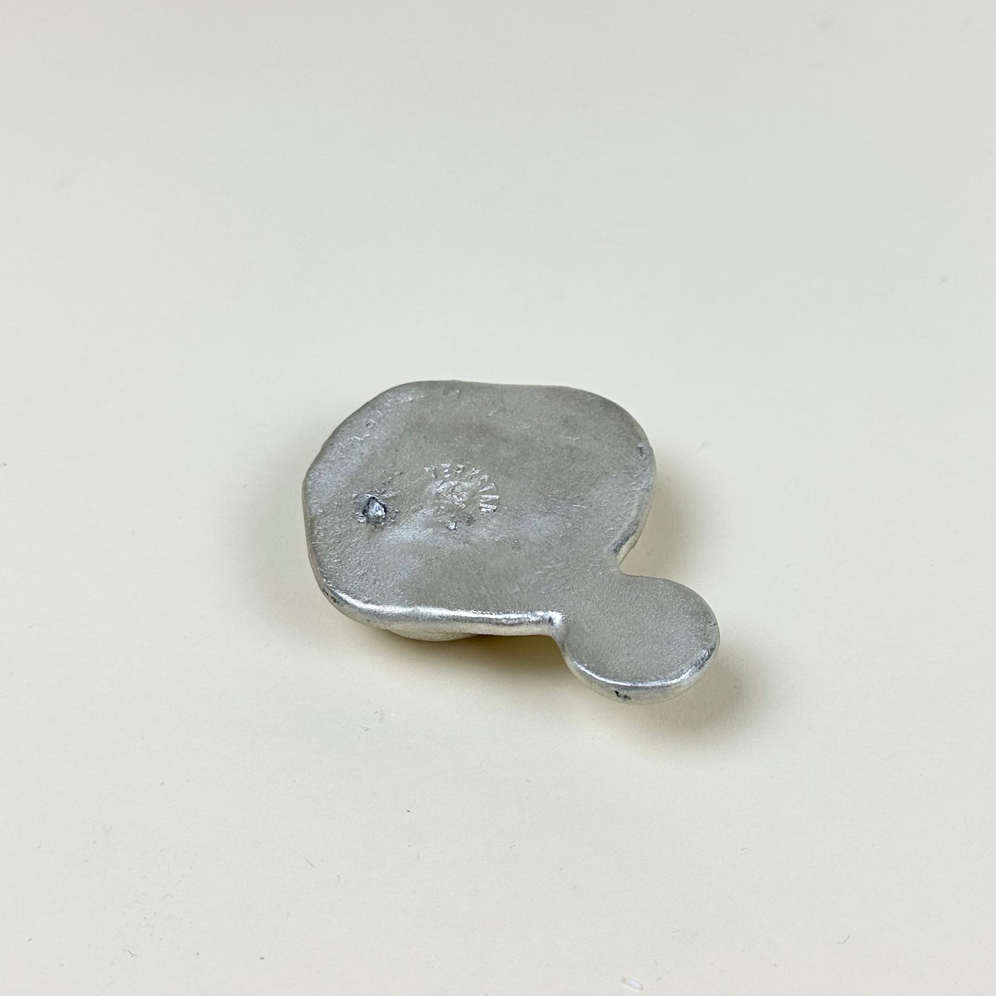 Tin candle holder by Alfred Sahlén