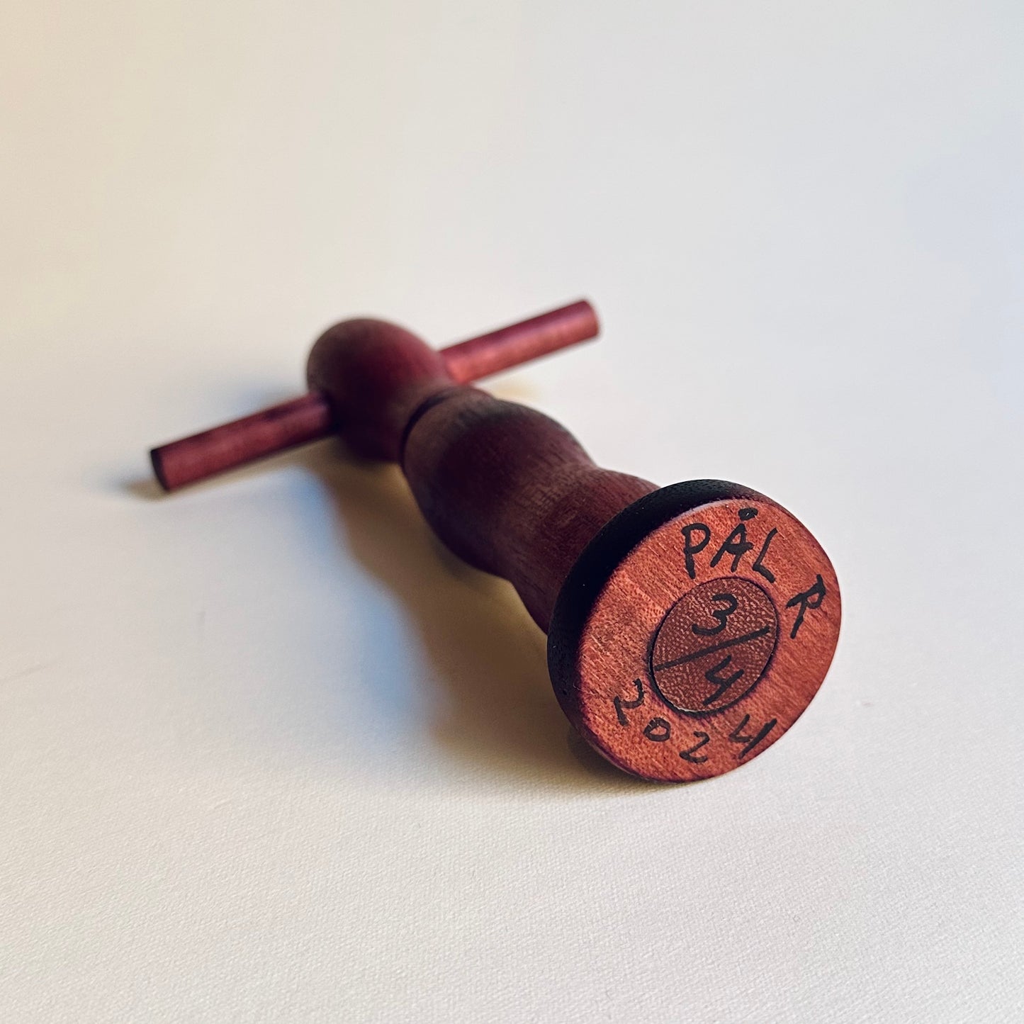 "Purple Heart Corkscrew", corkscrew by Pål Rodenius