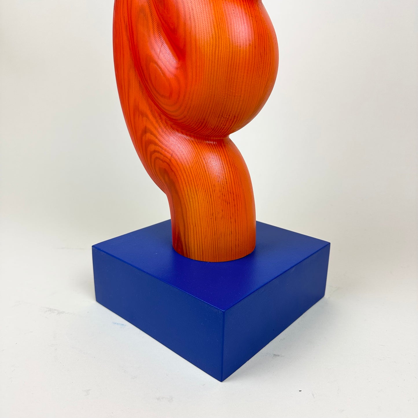 "Kåda" wooden sculpture by Fredrik Sahlström