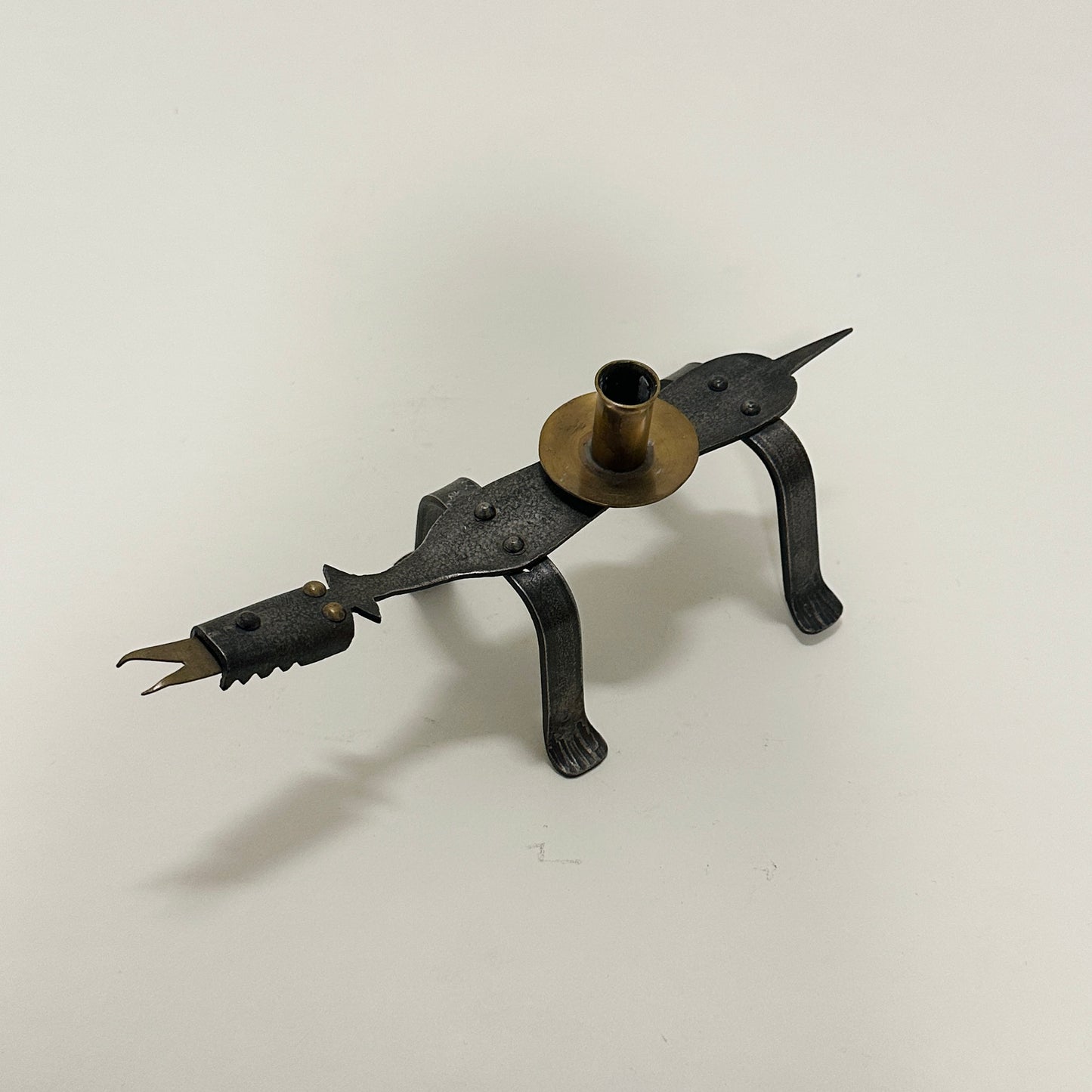 Small dragon candle holder