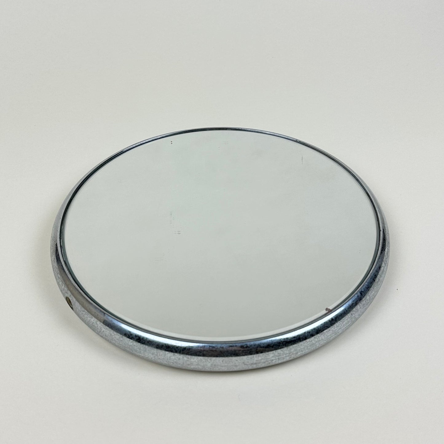 Two-sided mirror/plate, vintage