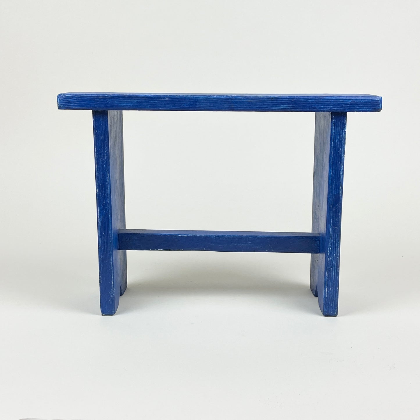 Small blue stool