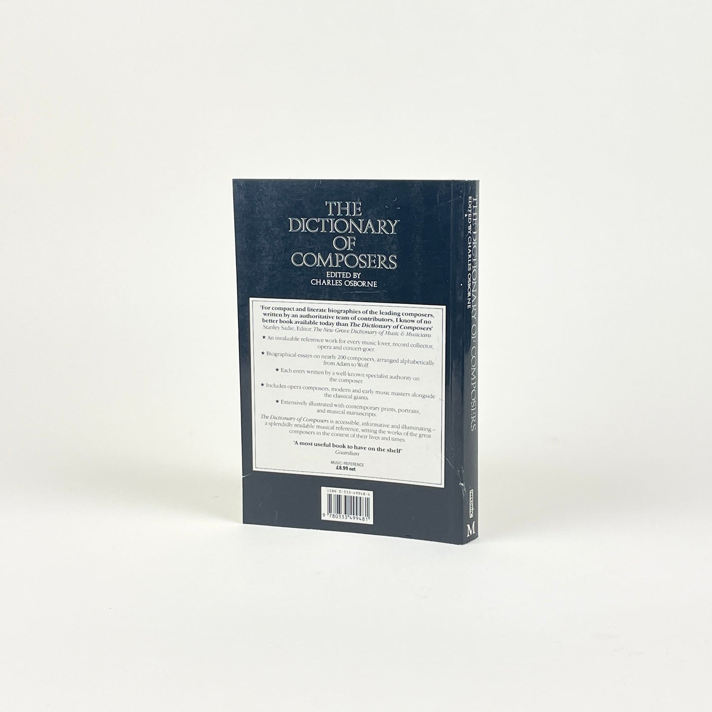 Book: The Dictionary Of Composers