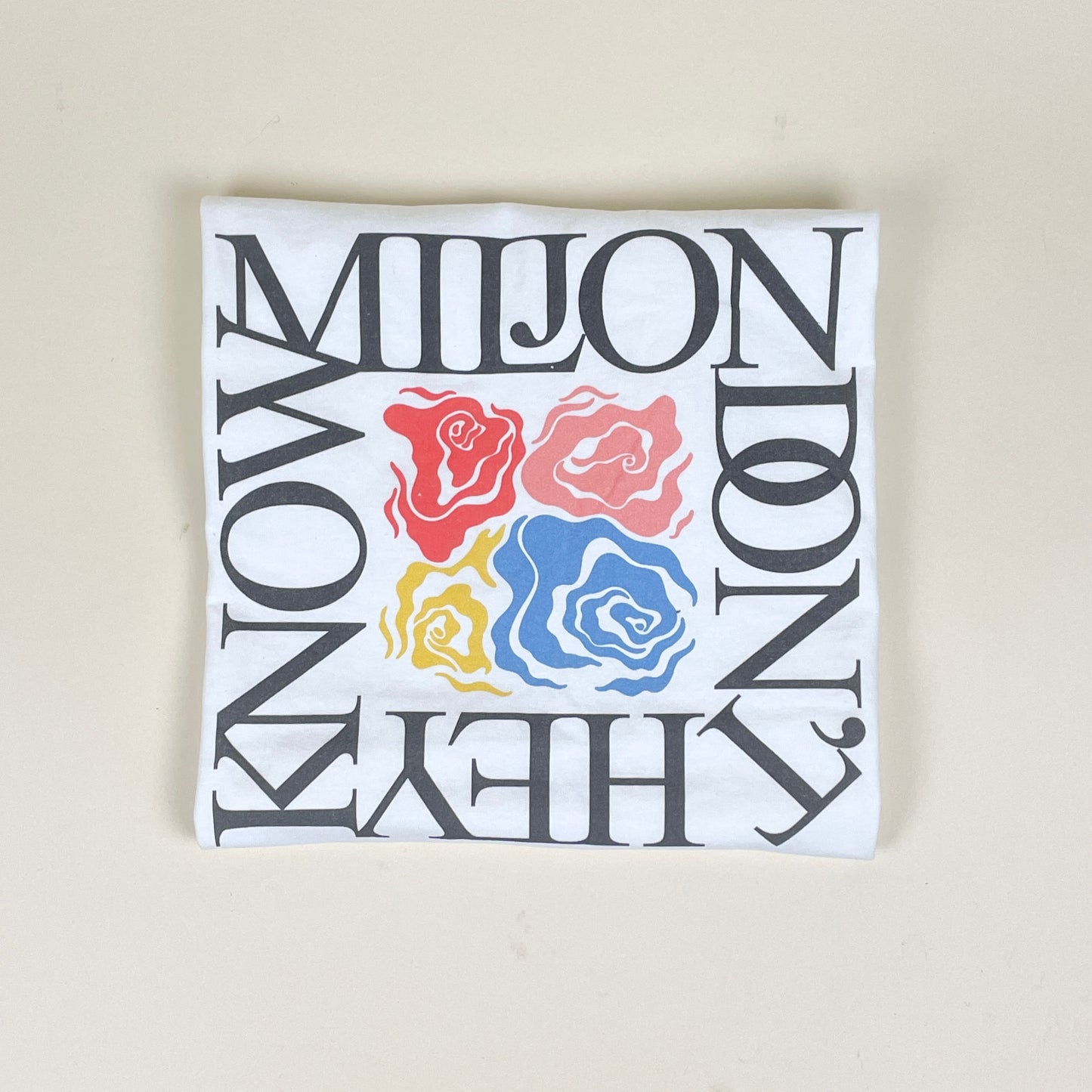 Miljon "Don't They Know" T-shirt (black or white)