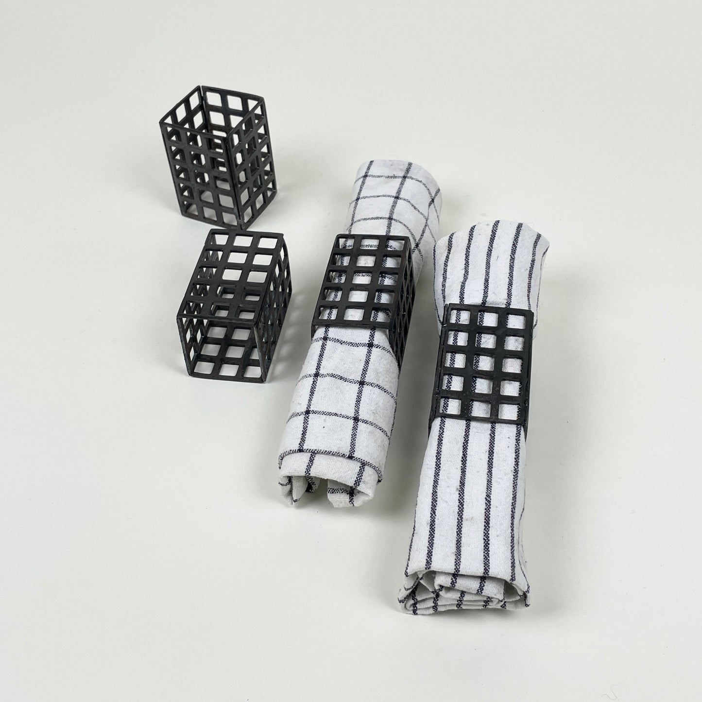 Napkin rings by Lisa Reiser