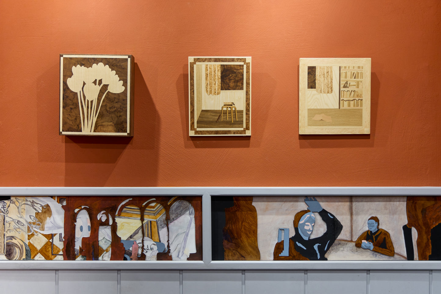 Tulips I, cabinet by Carl Martinson