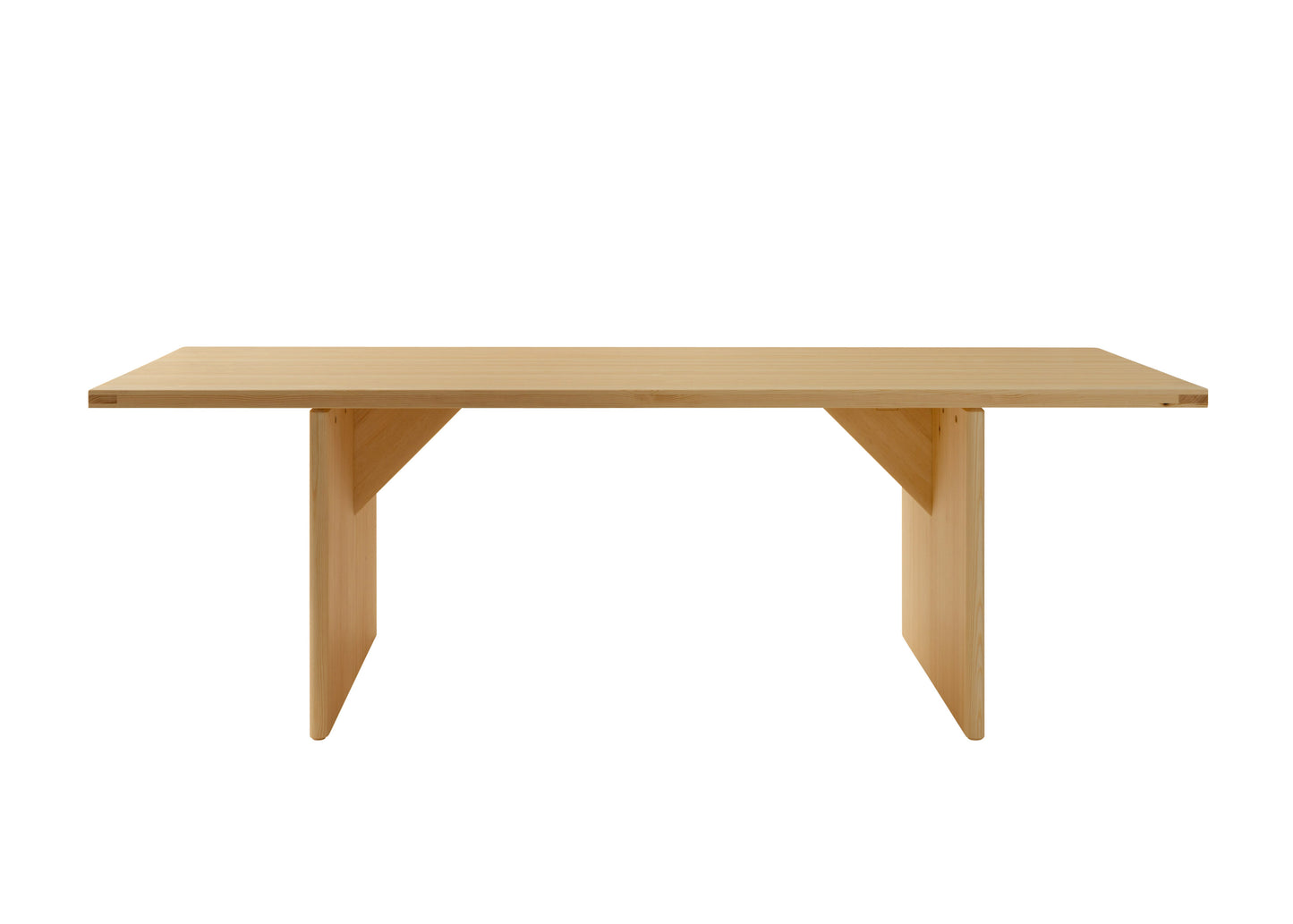 Vaarni: 012 Kolmio Dining Table 227 by Cecilie Manz