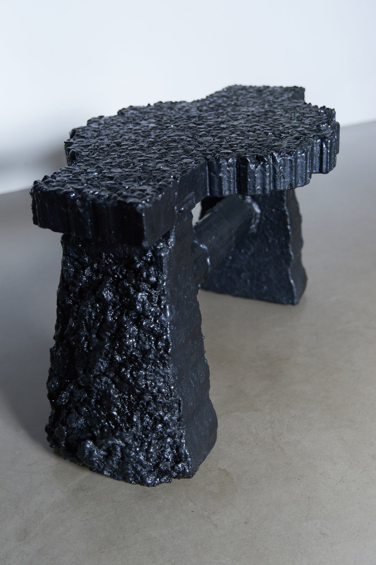Concrete Side Table by Jonatan Nilsson