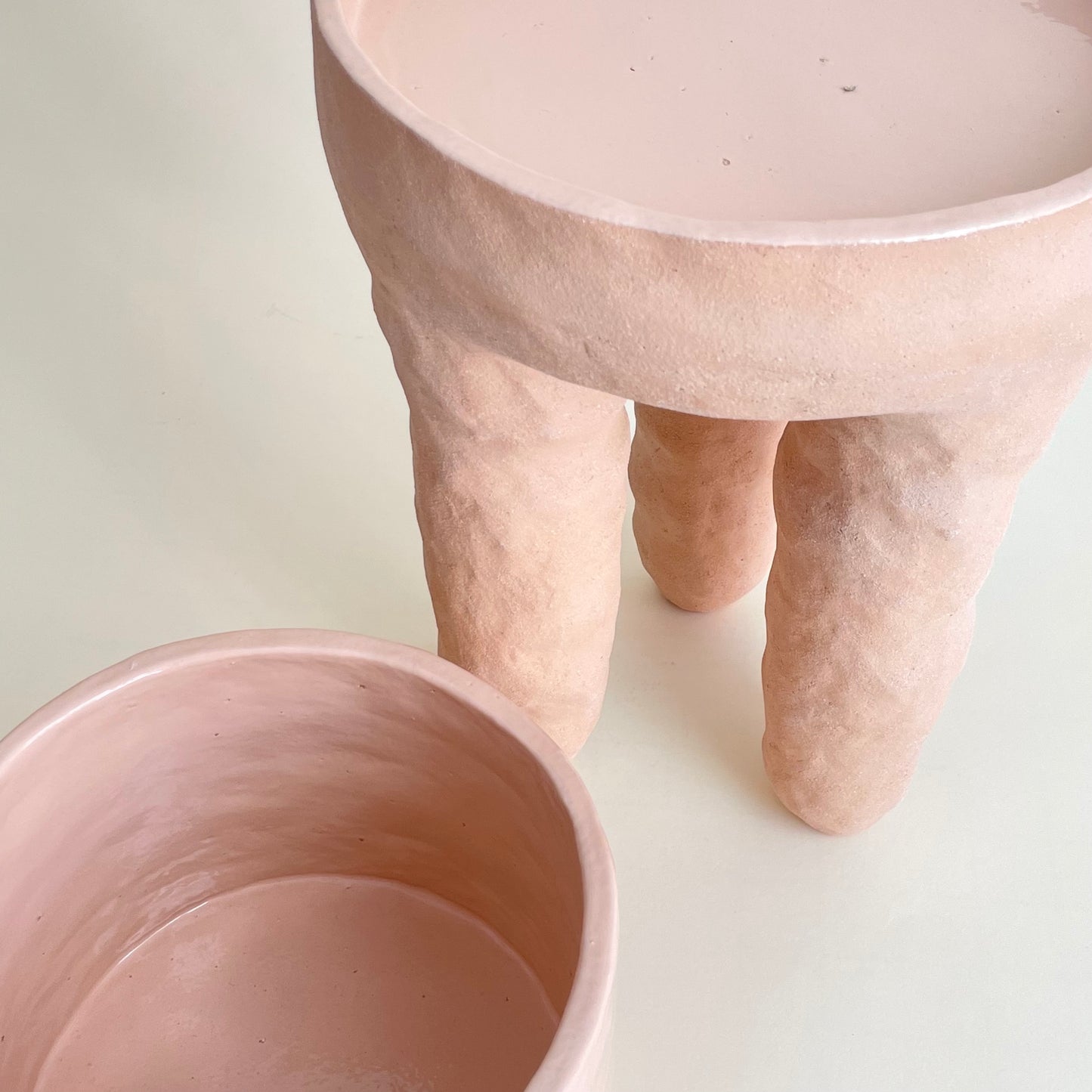 Ceramic planter by Fanny Ollas