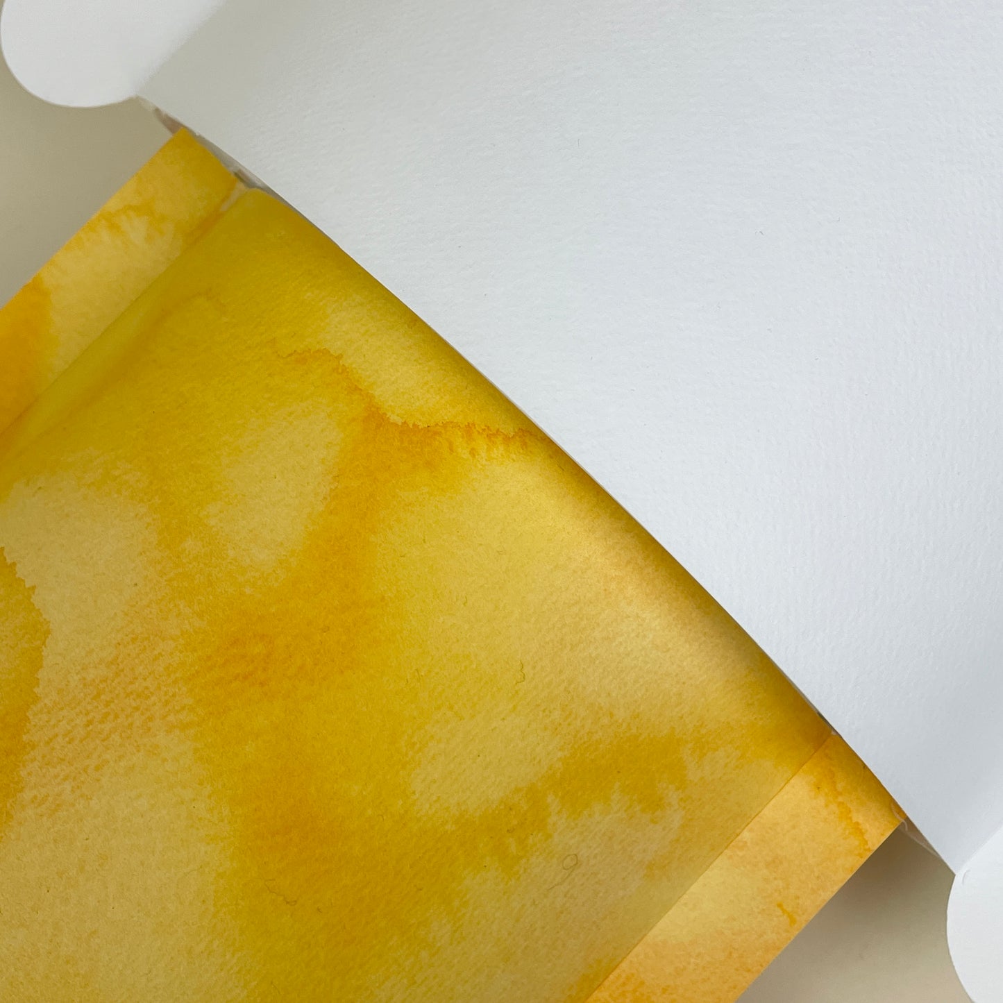 Aquarelle paper lamp by Adrian Bursell