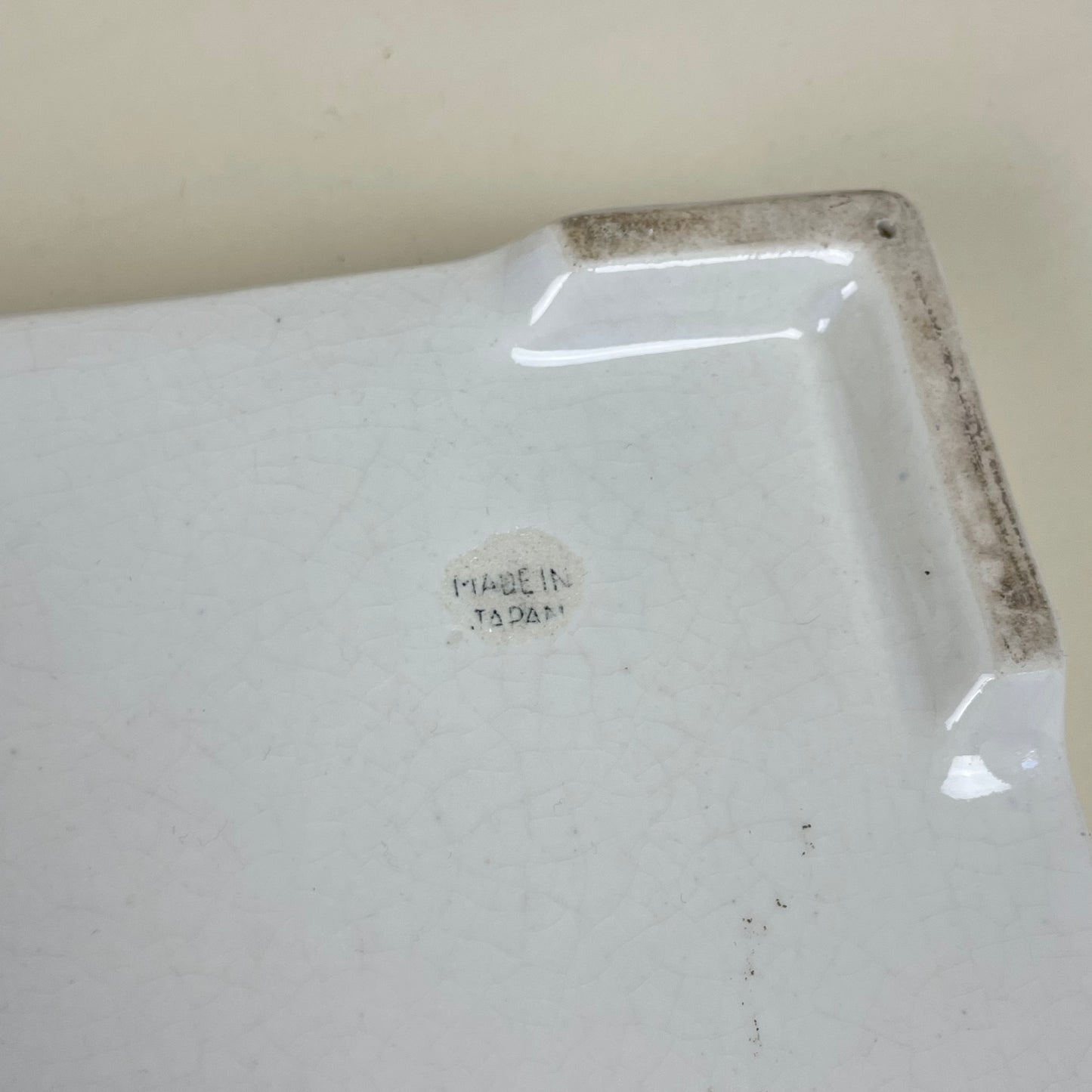 Vintage ceramic tray