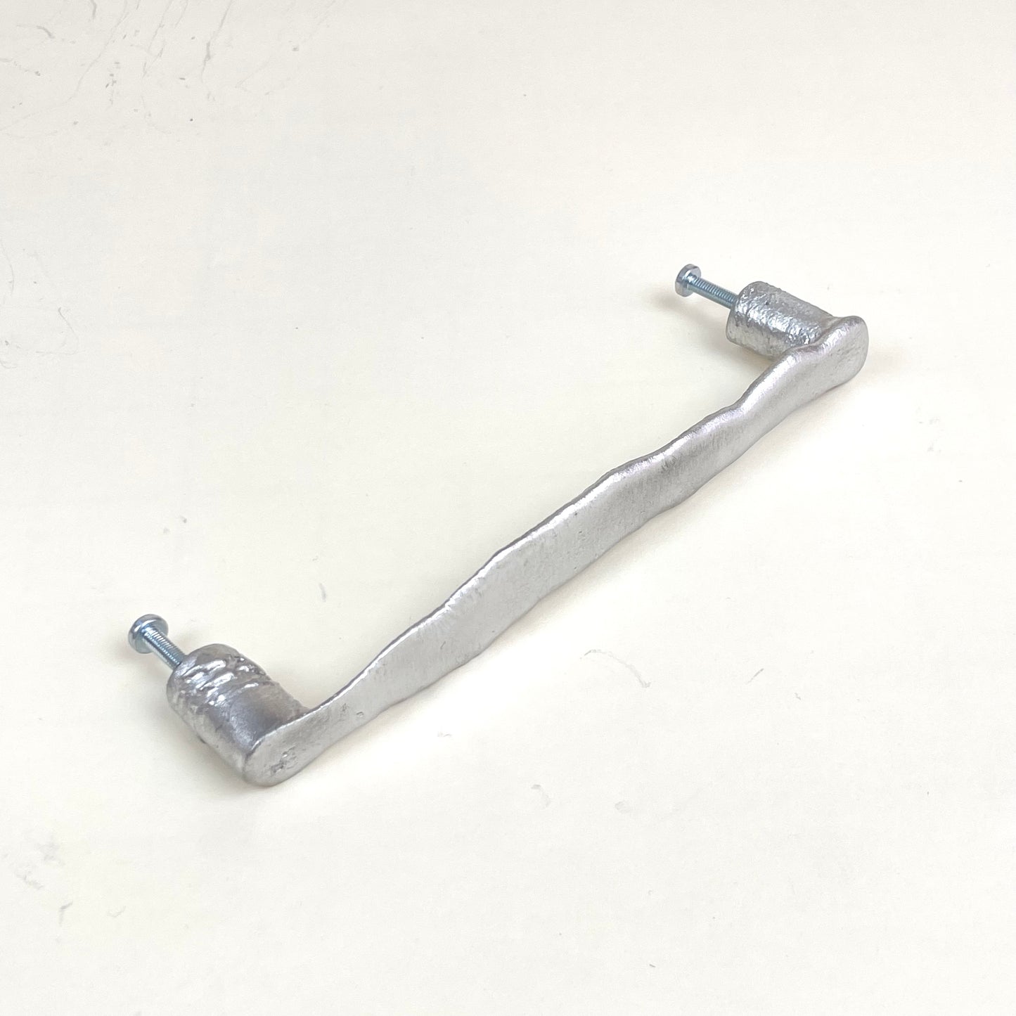 Tin door handle by Alfred Sahlén 160 mm