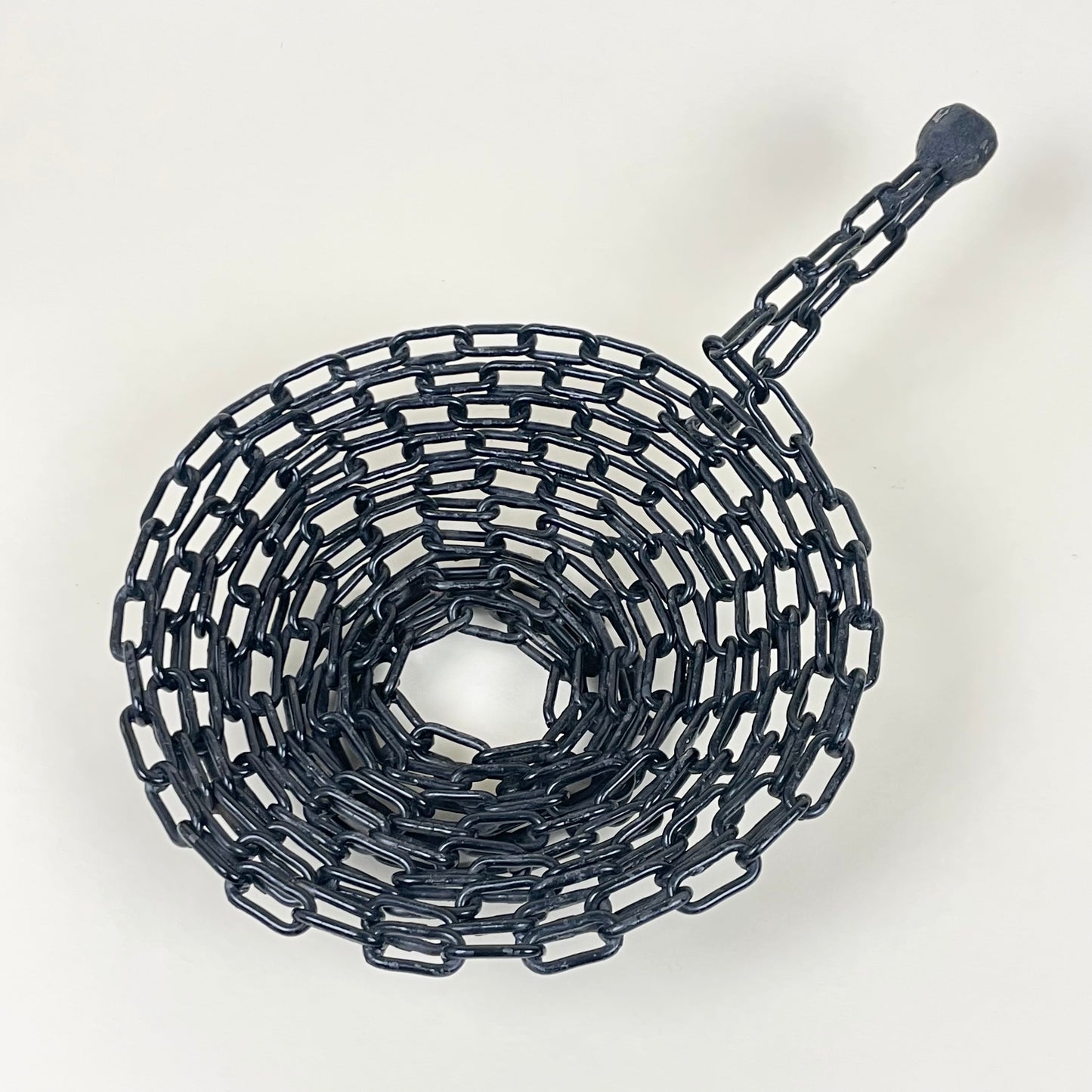 Vintage metal chain bowl