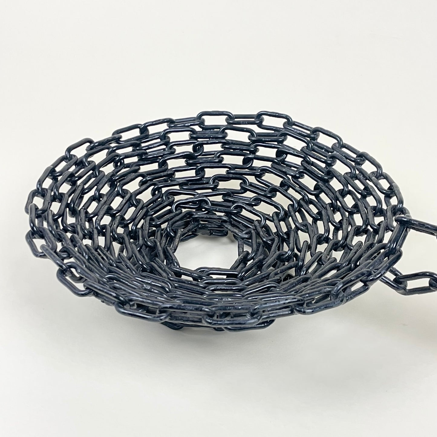 Vintage metal chain bowl