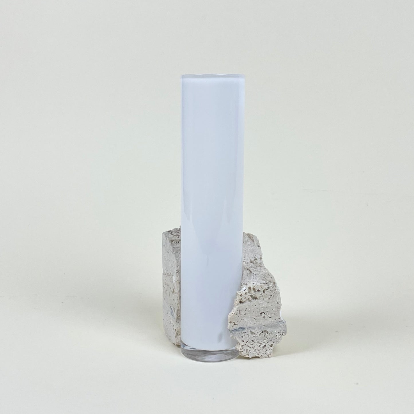 Marble and glass vase by Erik Olovsson