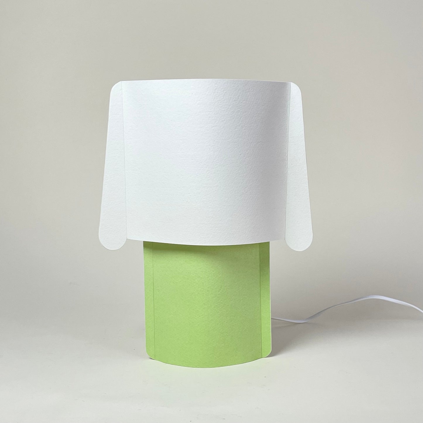 Aquarelle Paper lamp, green