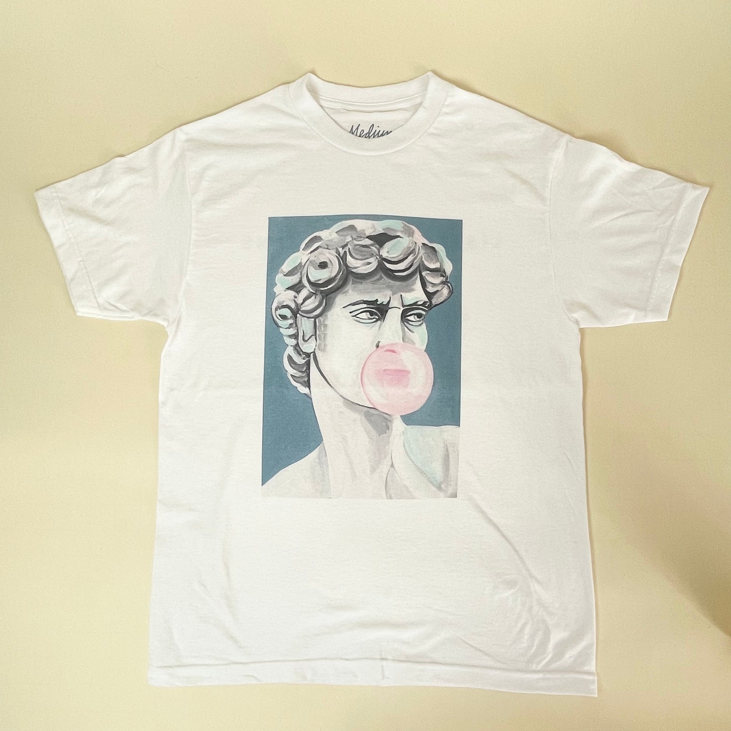 "La Gita" - David" T-shirt by Liselotte Watkins