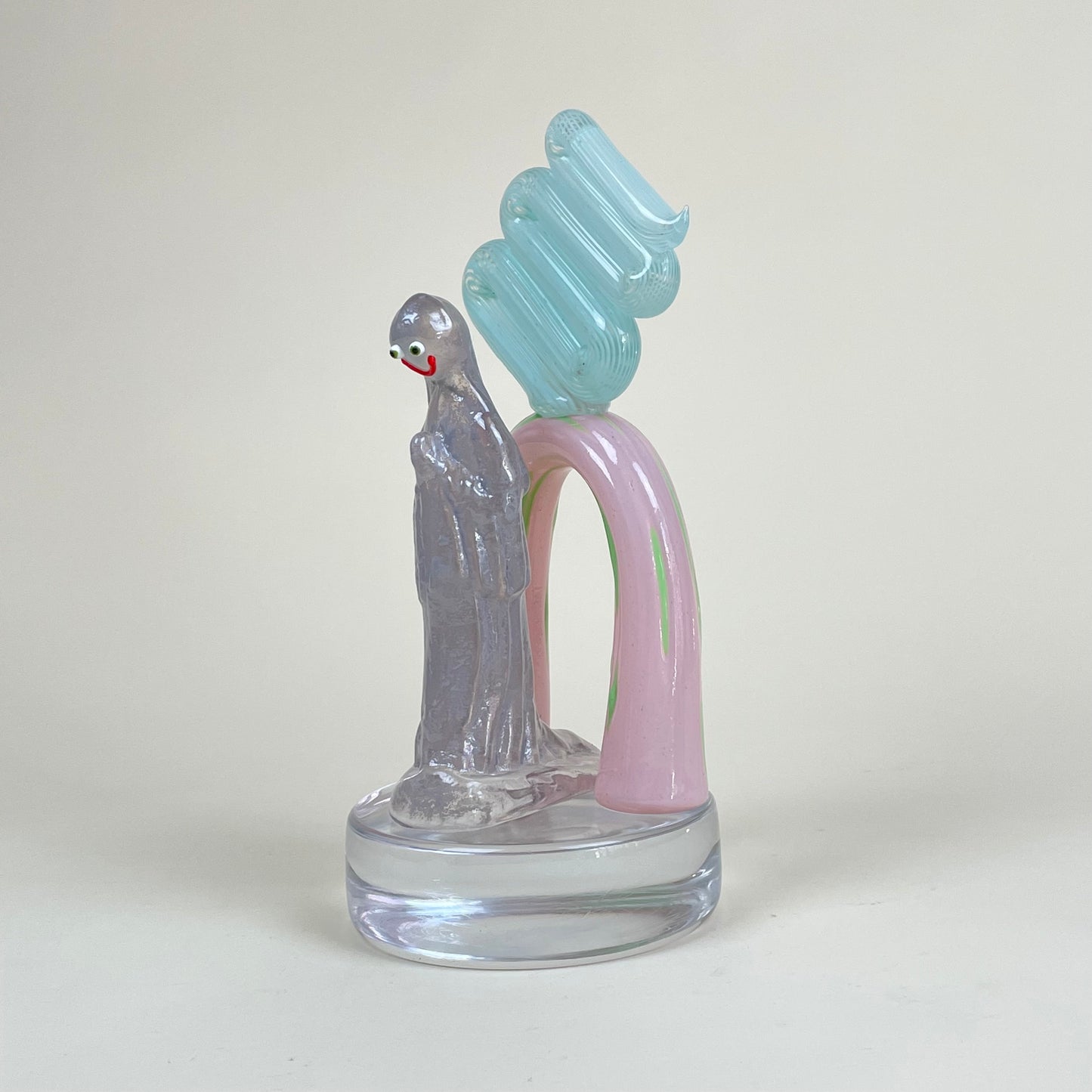 "As I Passed The Gate", glass sculpture by Rasmus Nossbring