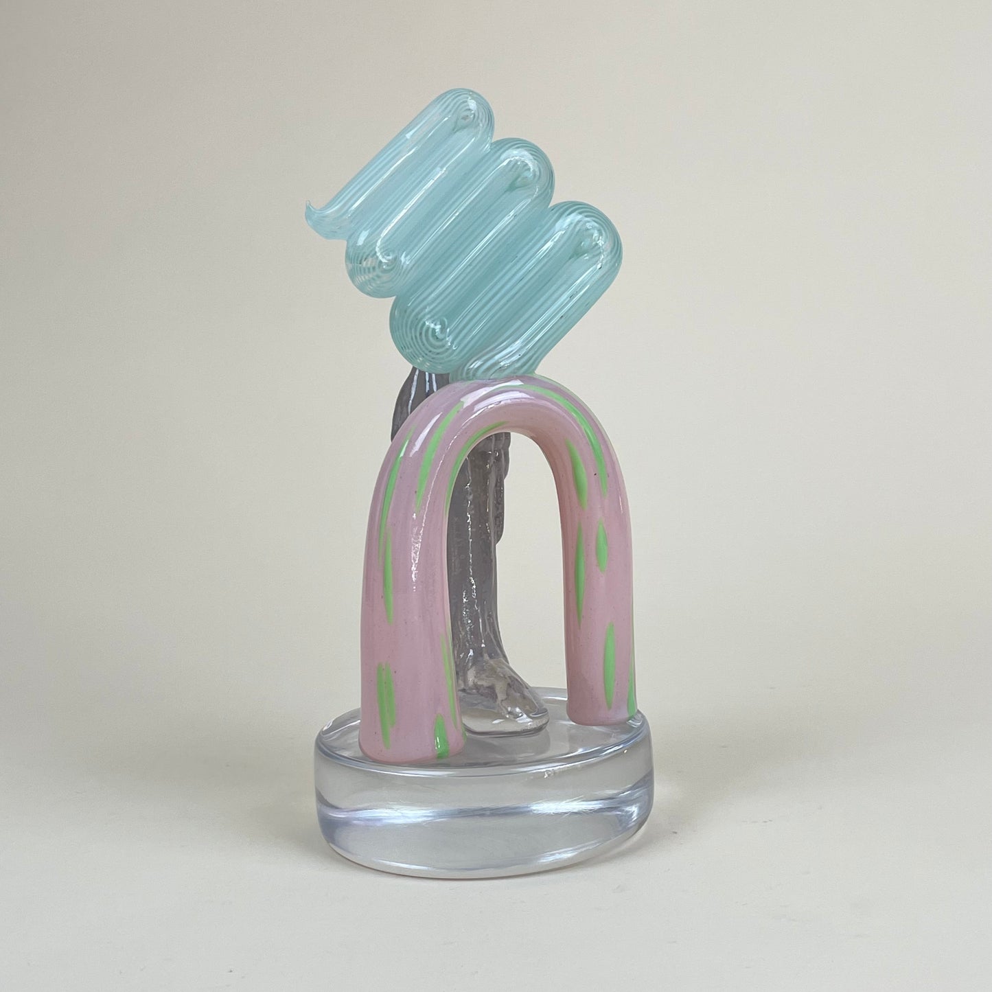 "As I Passed The Gate", glass sculpture by Rasmus Nossbring