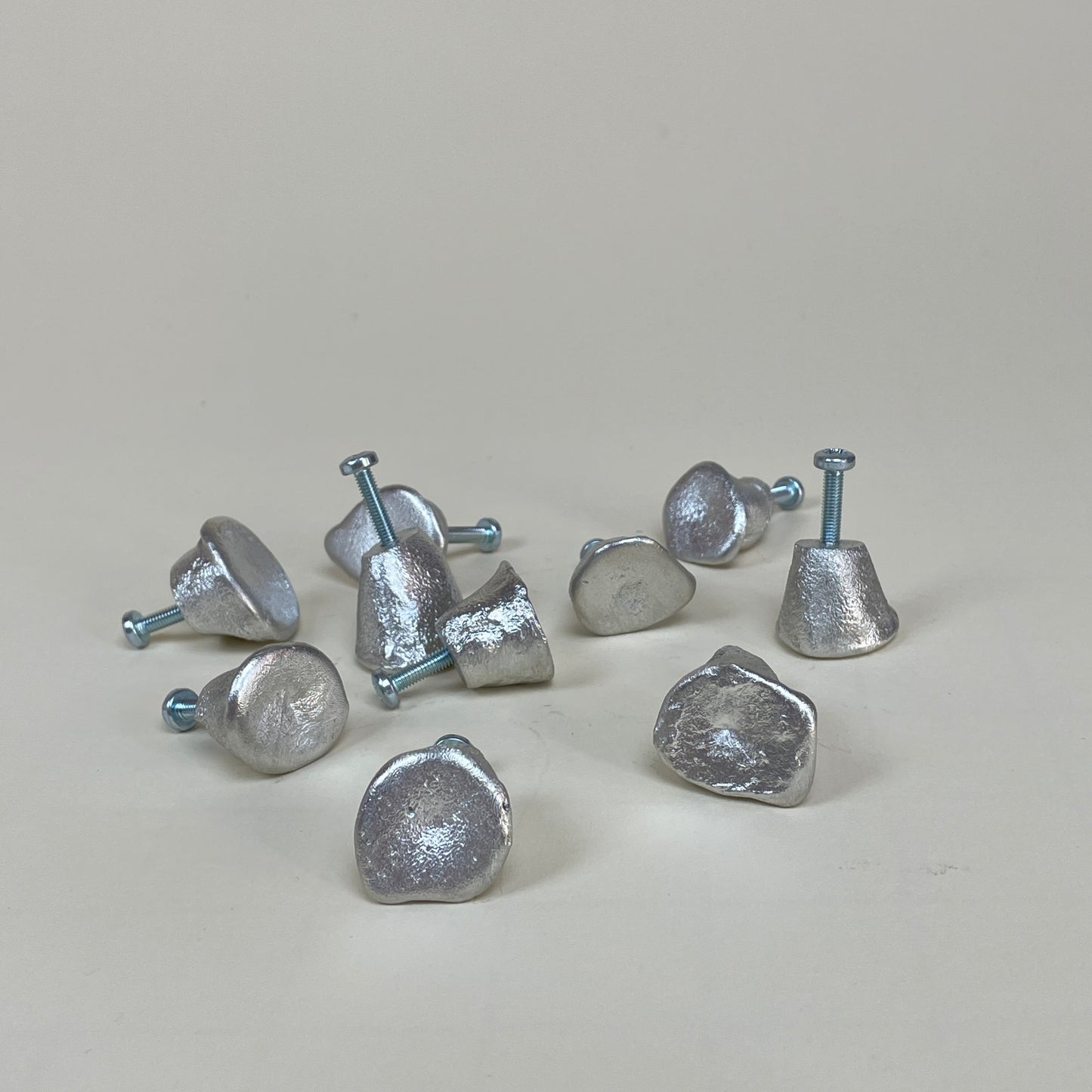 Tin door knob by Alfred Sahlén
