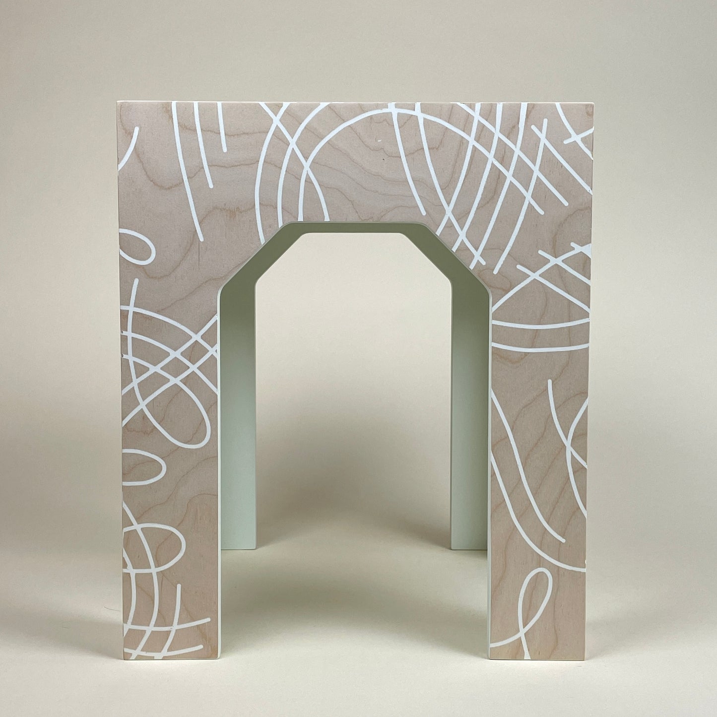 Temple stool by Kristoffer Sundin & Stina Löfgren