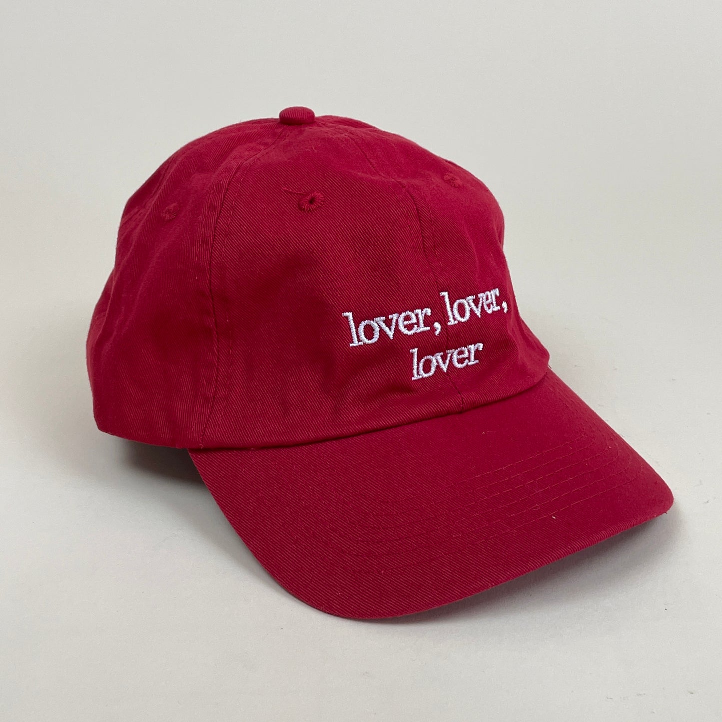 Hat, Lover, lover, lover (red/white)