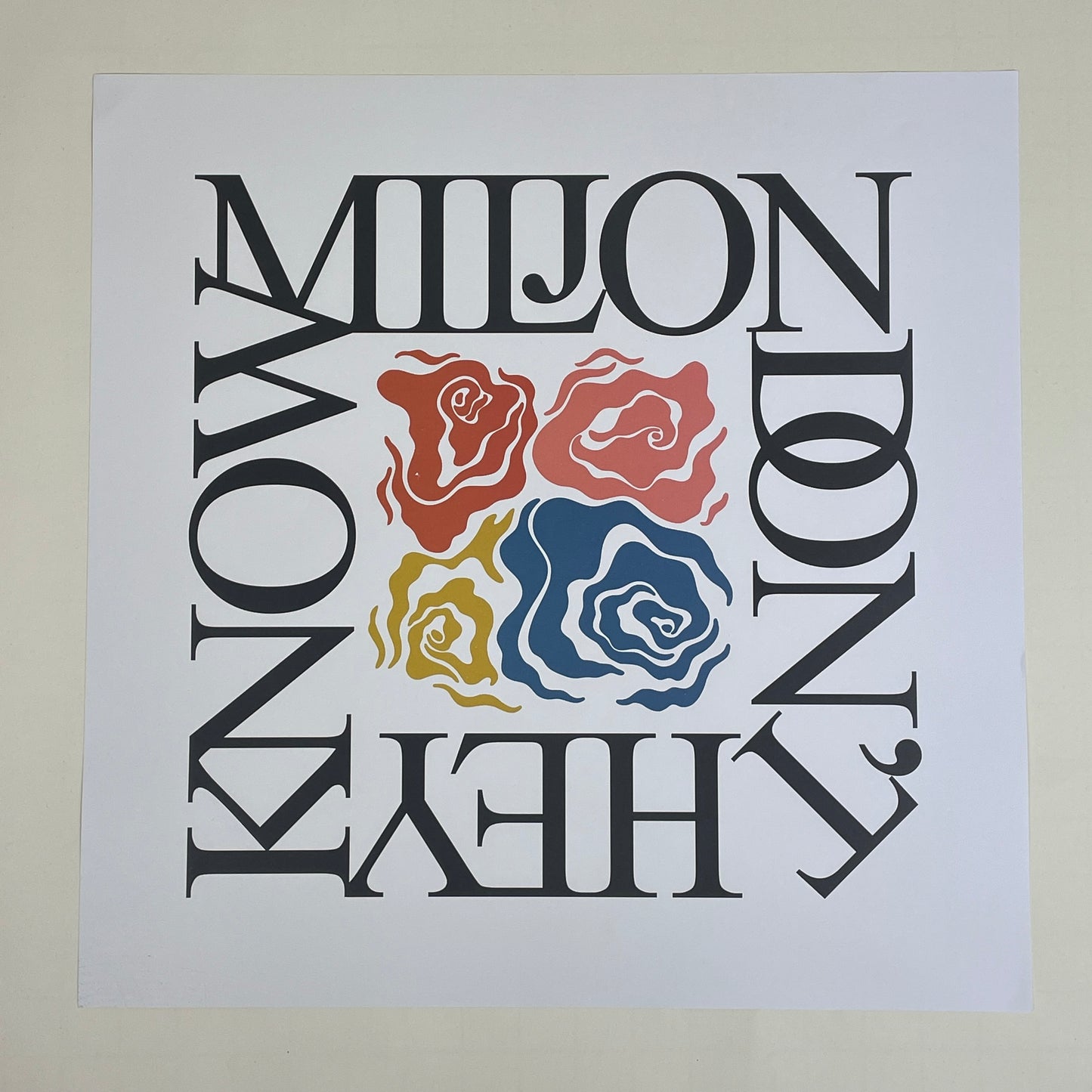 Miljon "Don't They Know" poster