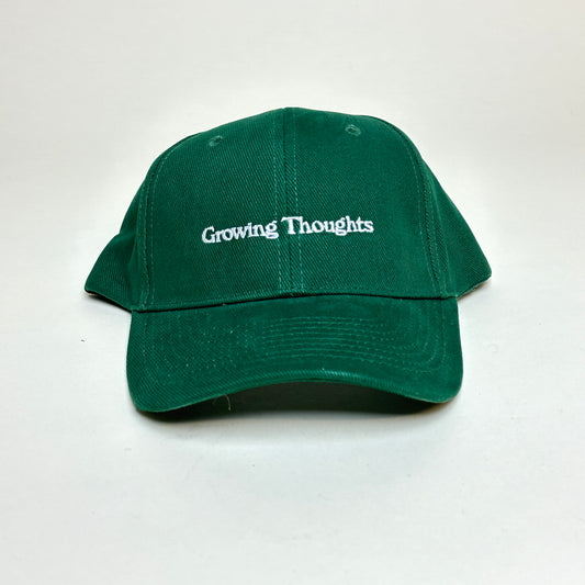 Hat, Growing Thoughts, green/white (extra protection)