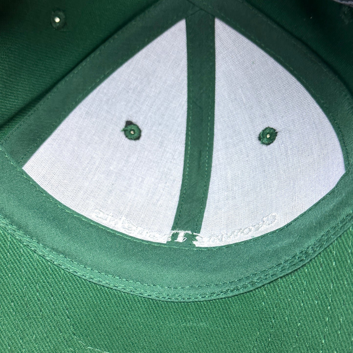 Hat, Growing Thoughts, green/white (extra protection)