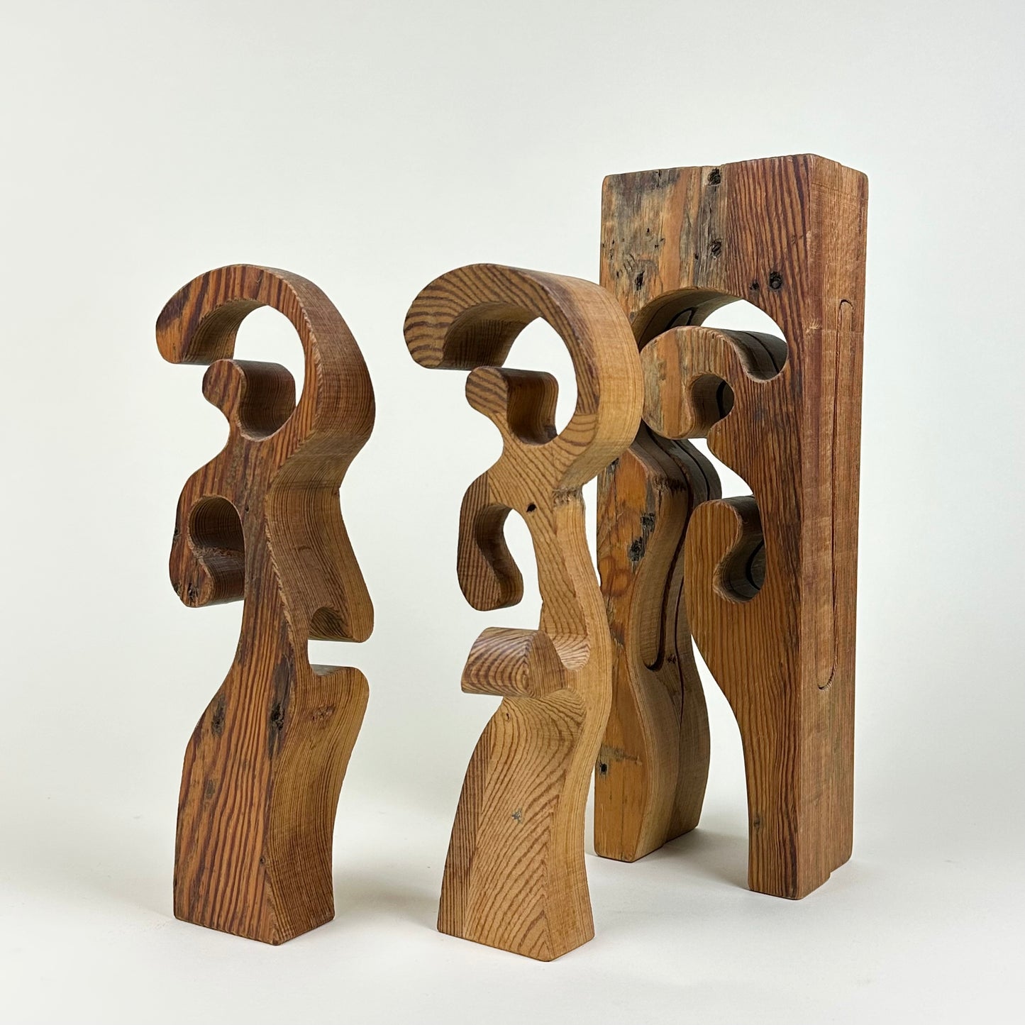 Wooden puzzle/sculpture by Gunnar Kanevad