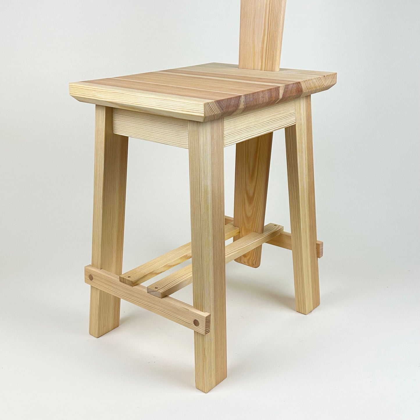 Handmade wooden chair by Pål Rodenius