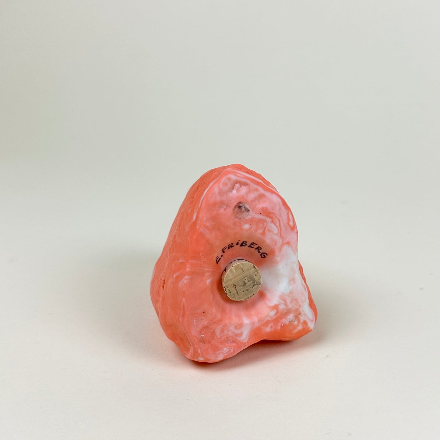 Apricot salt shaker by Emma Friberg