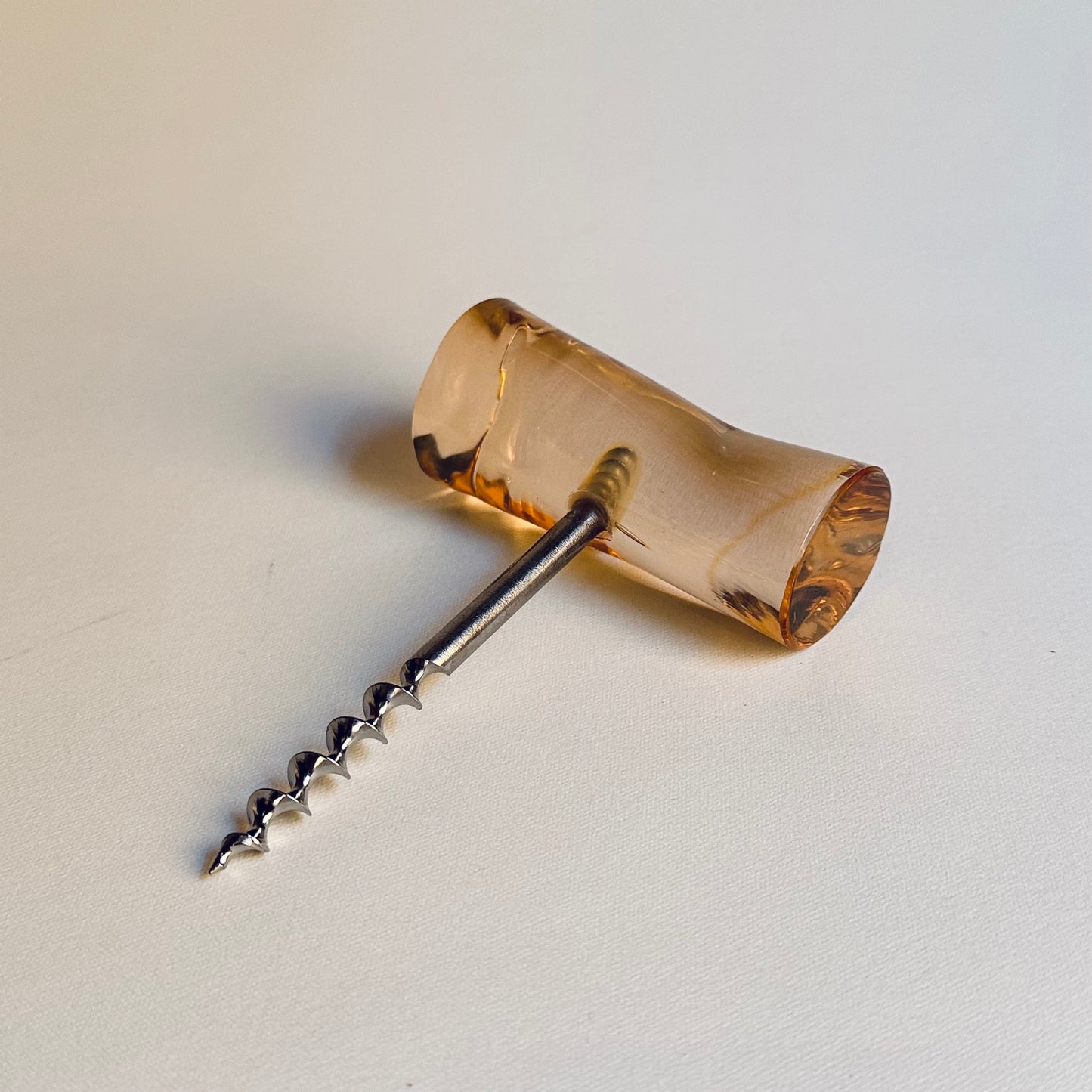 "Öppnare" corkscrew by Simon Klenell, yellow