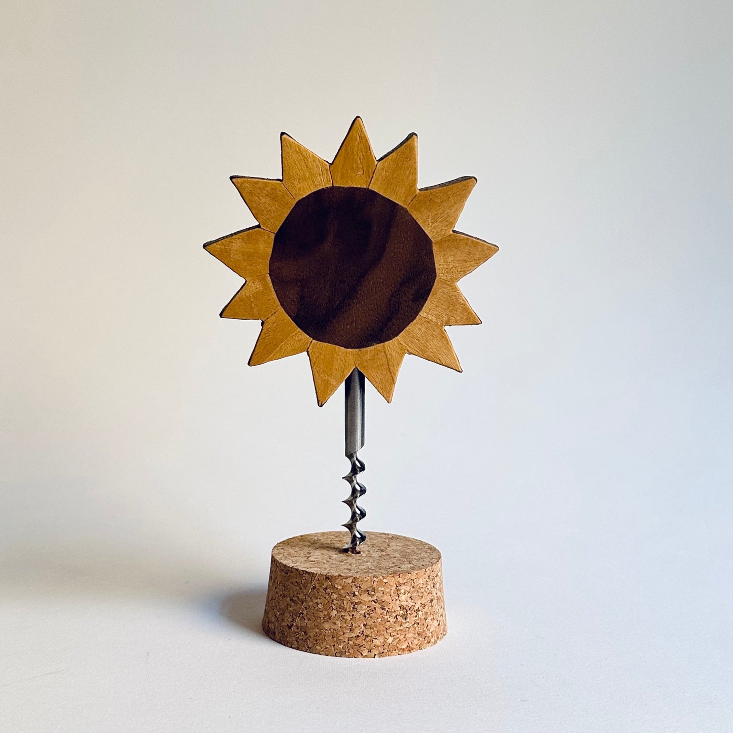 "Sun flower" (smaller) corkscrew by Carl Martinson