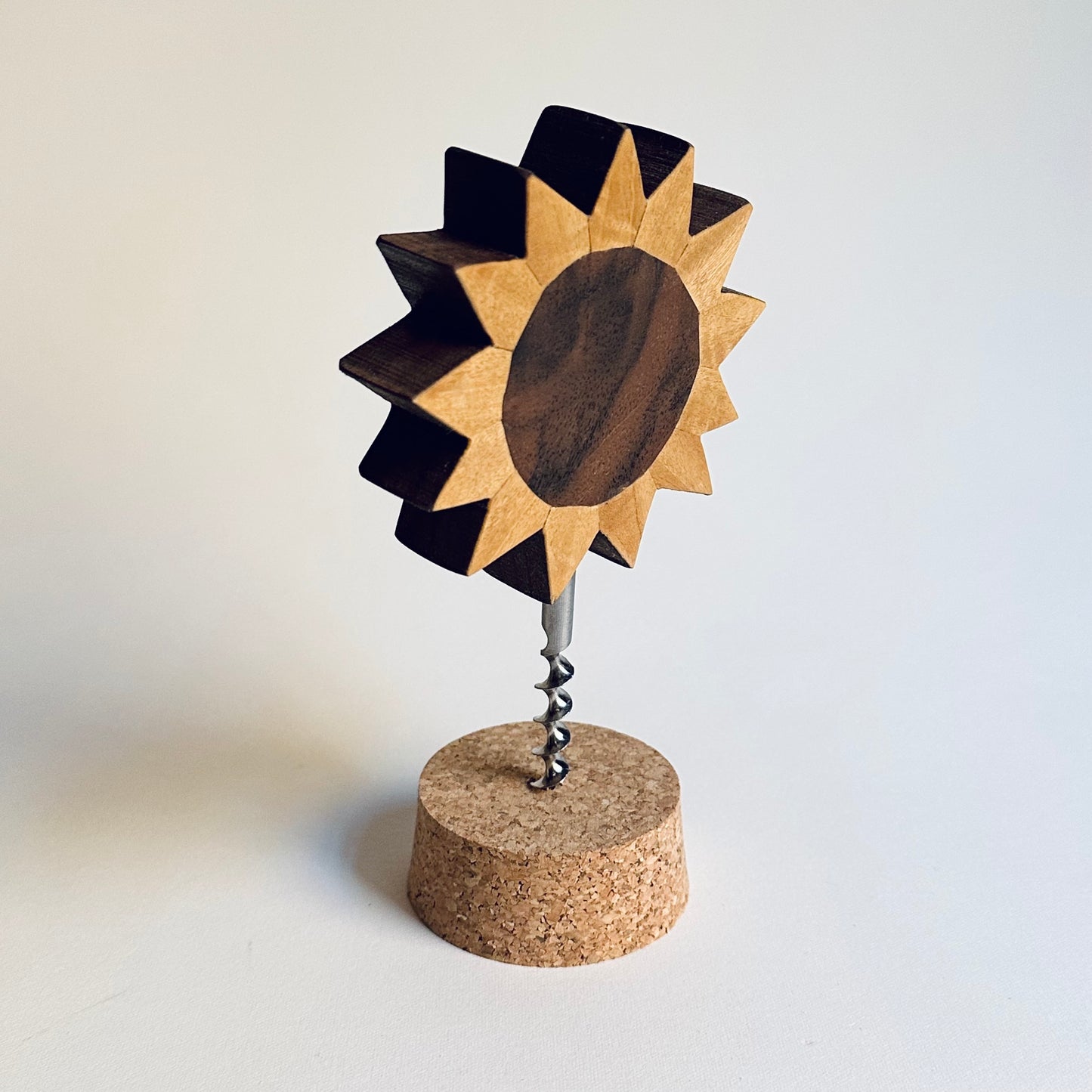 "Sun flower" (smaller) corkscrew by Carl Martinson