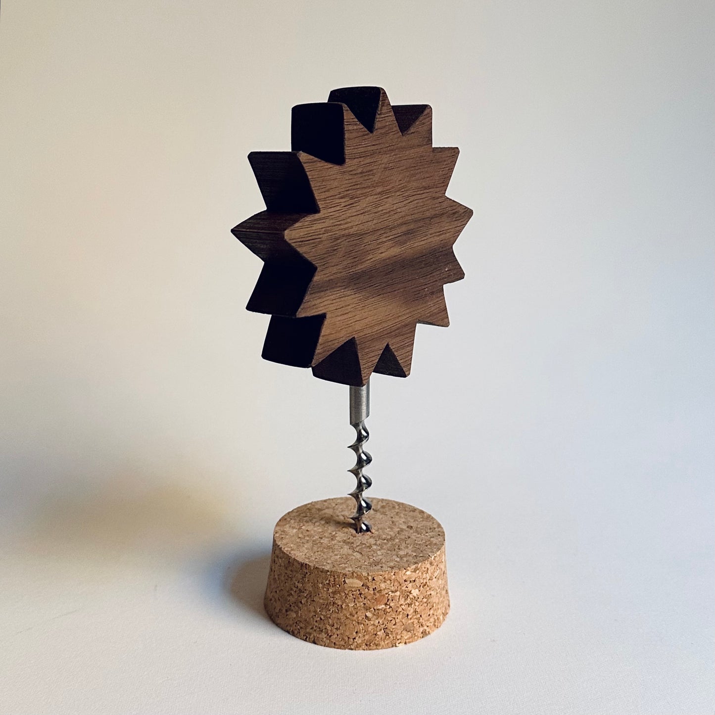 "Sun flower" (smaller) corkscrew by Carl Martinson