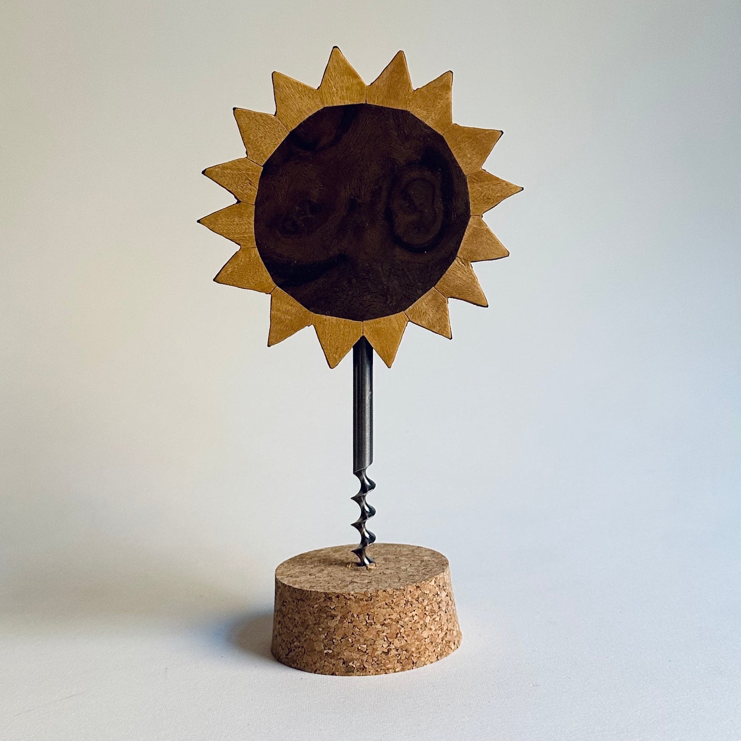 "Sun flower" corkscrew by Carl Martinson