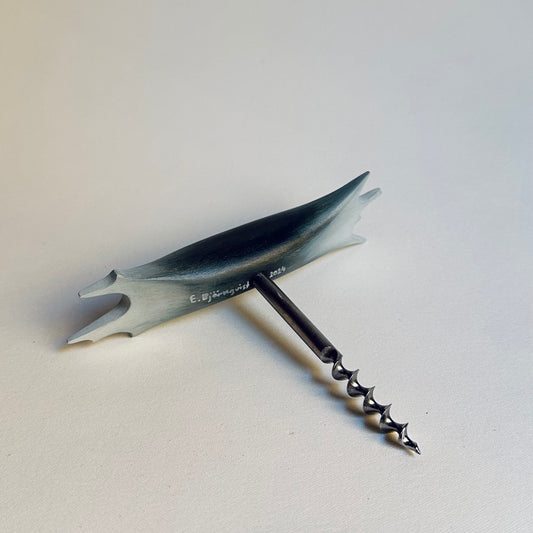 "Spiky Shiraz", corkscrew by Evelina Björnqvist