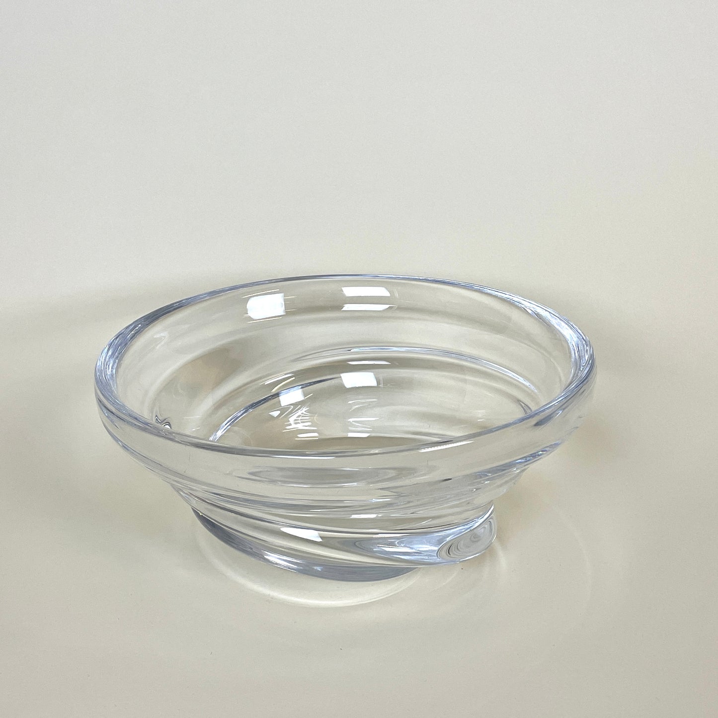Glass bowl, vintage