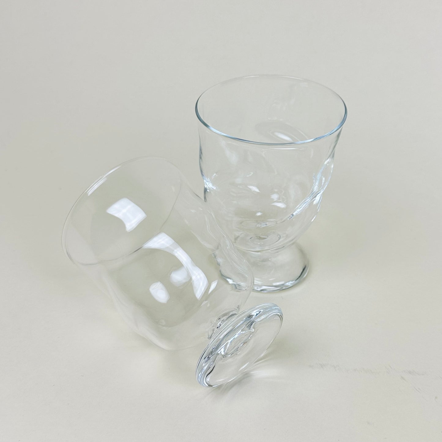 Glass with foot by Silje Lindrup
