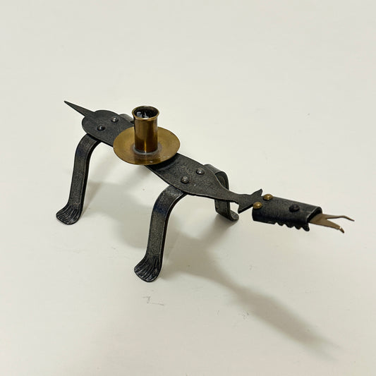 Small dragon candle holder