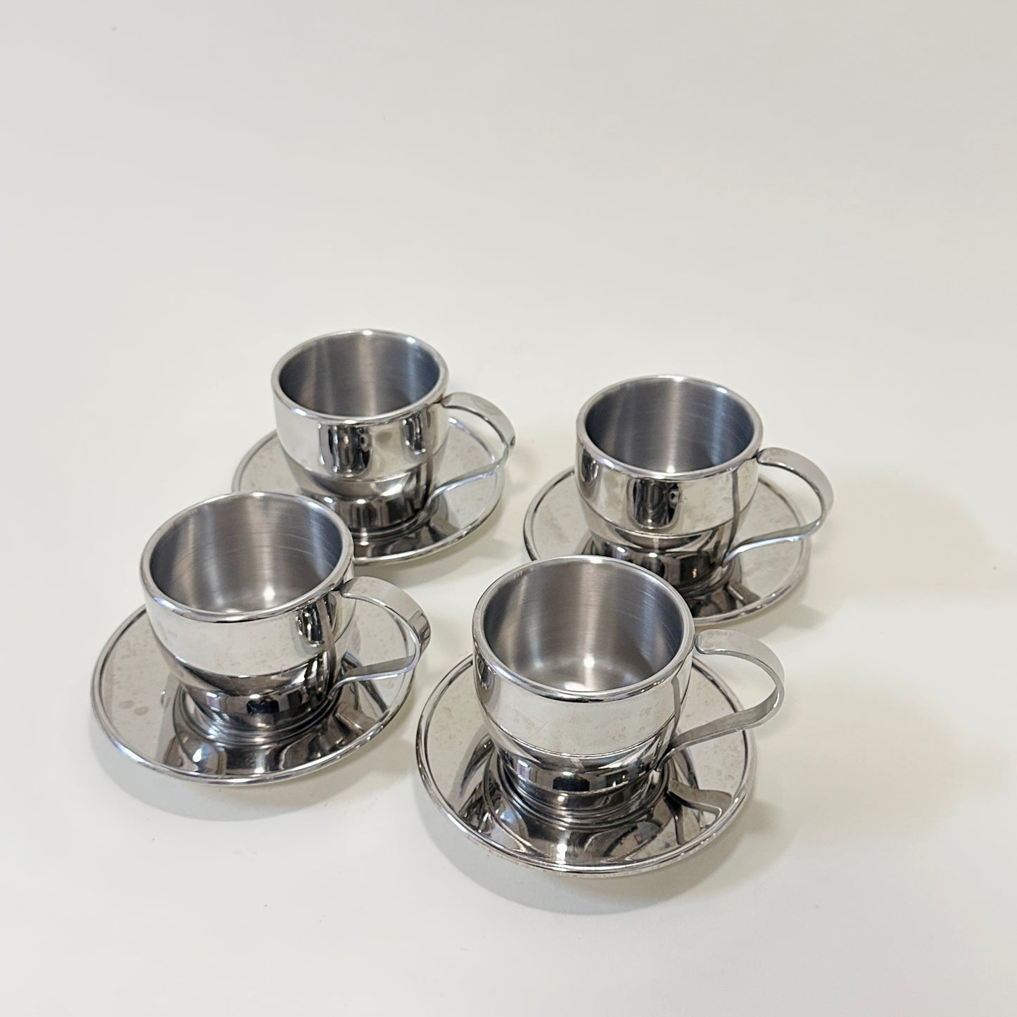 Vintage set of coffee mugs