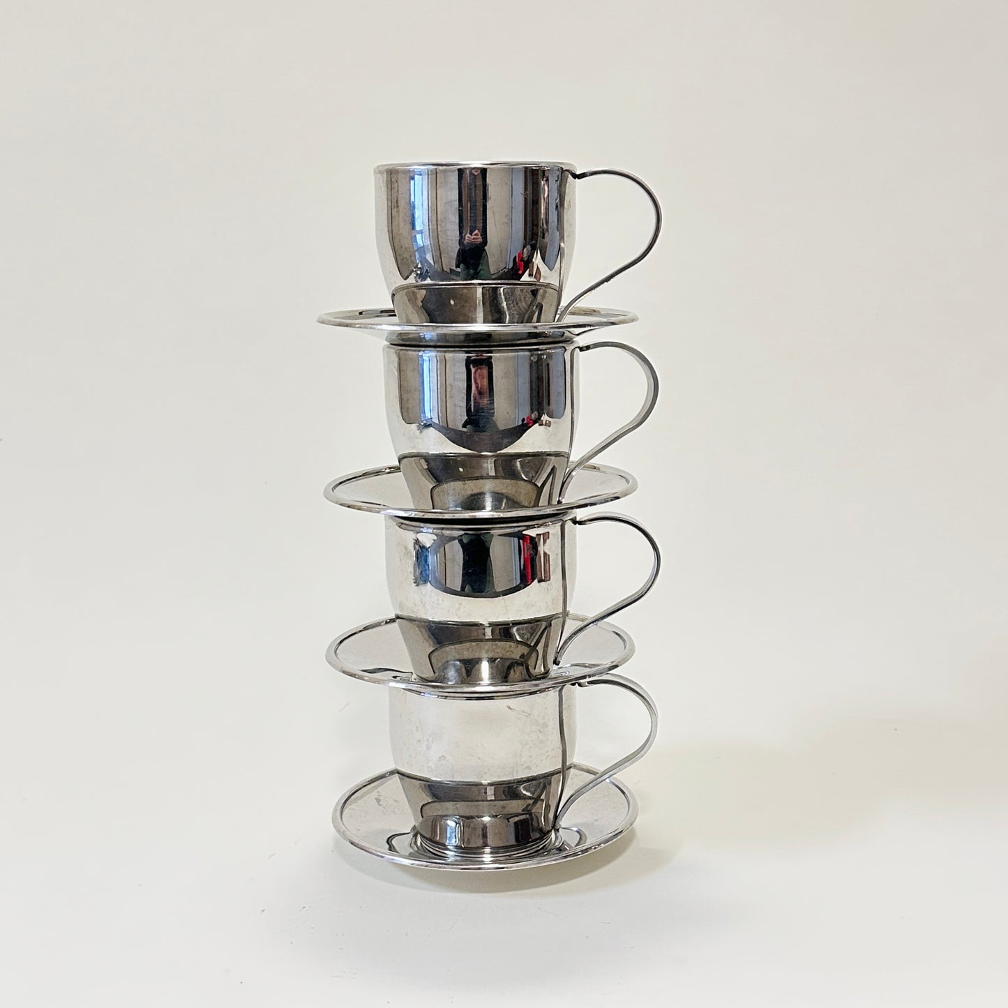 Vintage set of coffee mugs