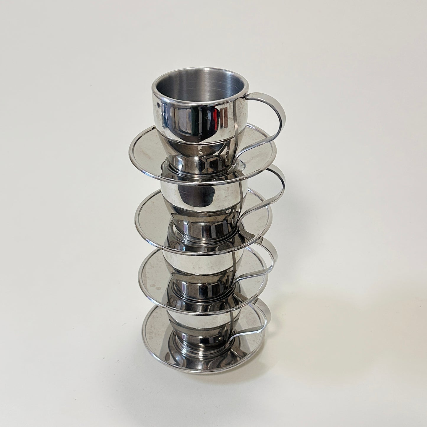 Vintage set of coffee mugs